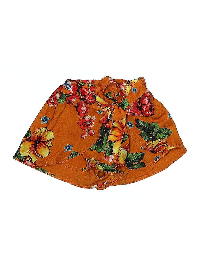 Click to view more detailed imagery on our partner's website Pre-owned Agua Bendita Shorts In Orange