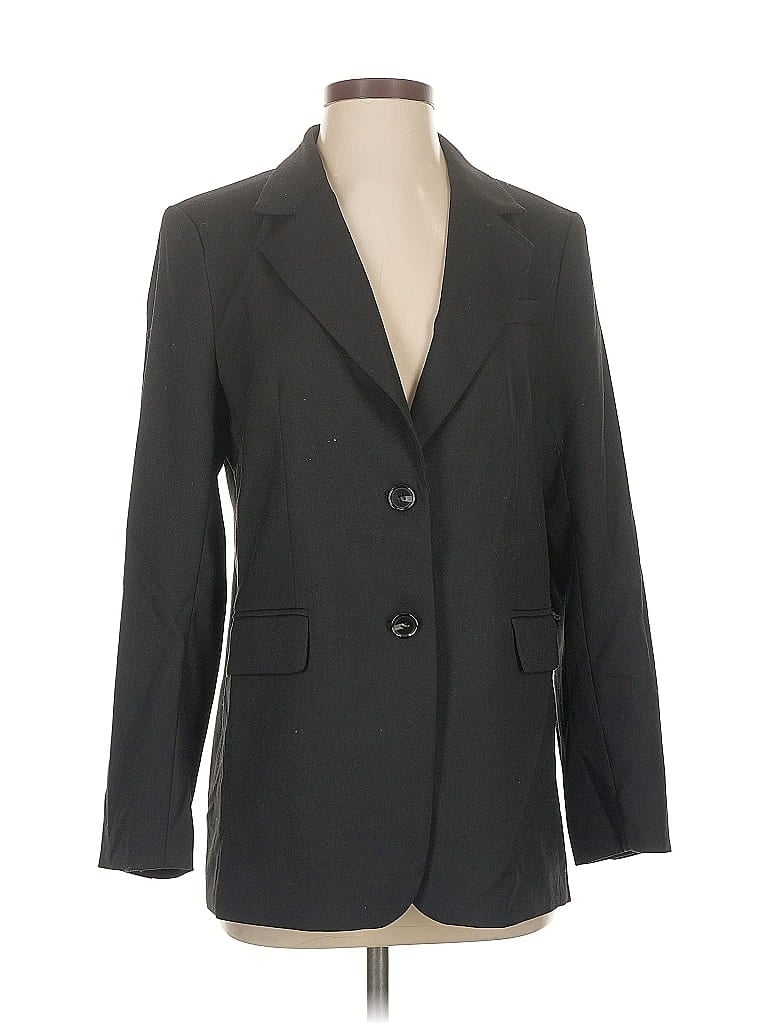 Pre-owned H&m Blazer Jacket In Gray