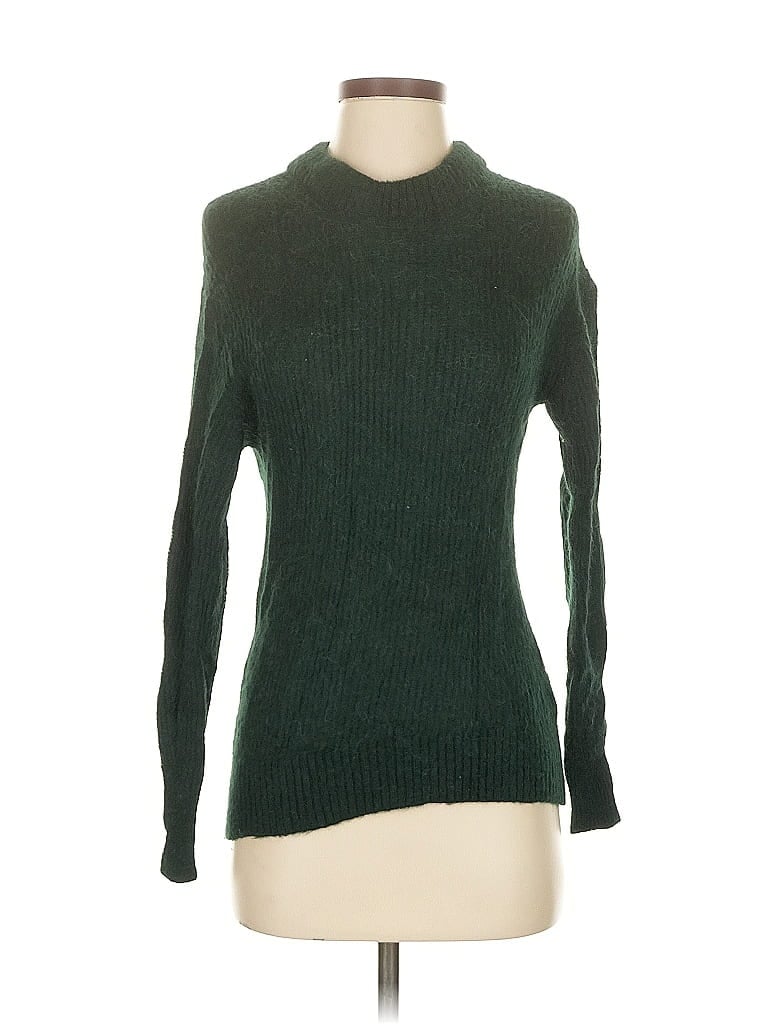 EVERLANE Pre-owned Turtleneck Sweater In Green