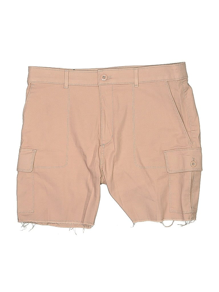 Pre-owned Ann Taylor Loft Cargo Shorts In Brown