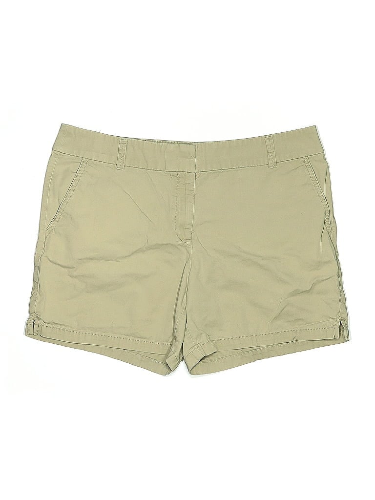 Pre-owned Ann Taylor Loft Outlet Khaki Shorts In Brown