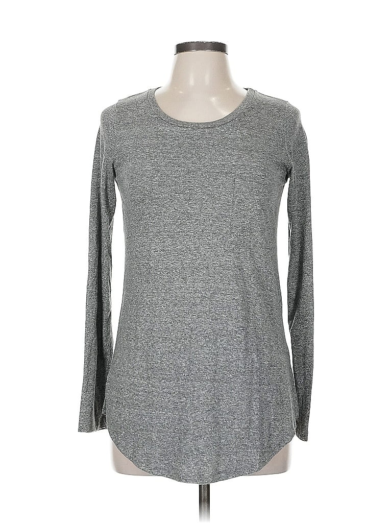 Pre-owned Ever Long Sleeve T-shirt In Gray