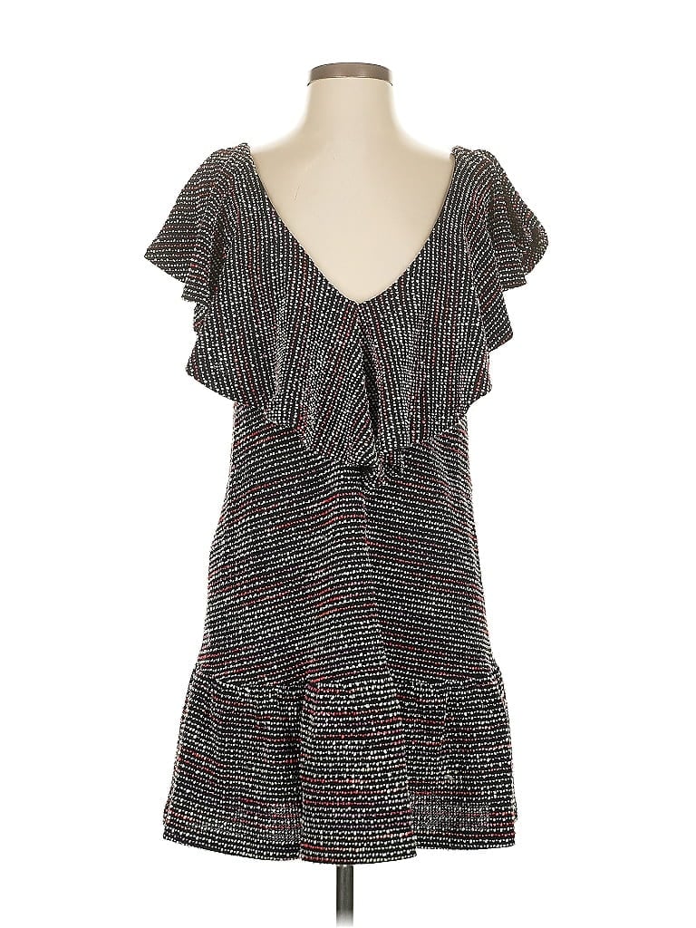 Pre-owned Something Navy Casual Dress In Black