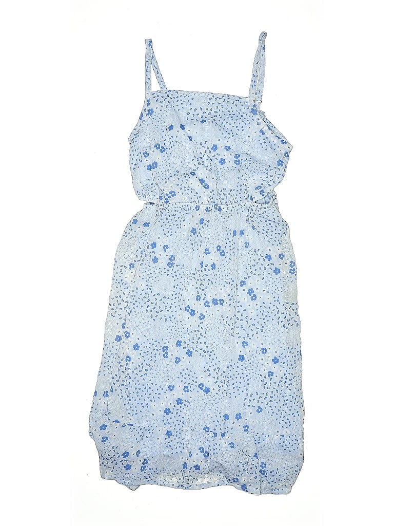Pre-owned Wonder Nation Kids' Dress In Blue