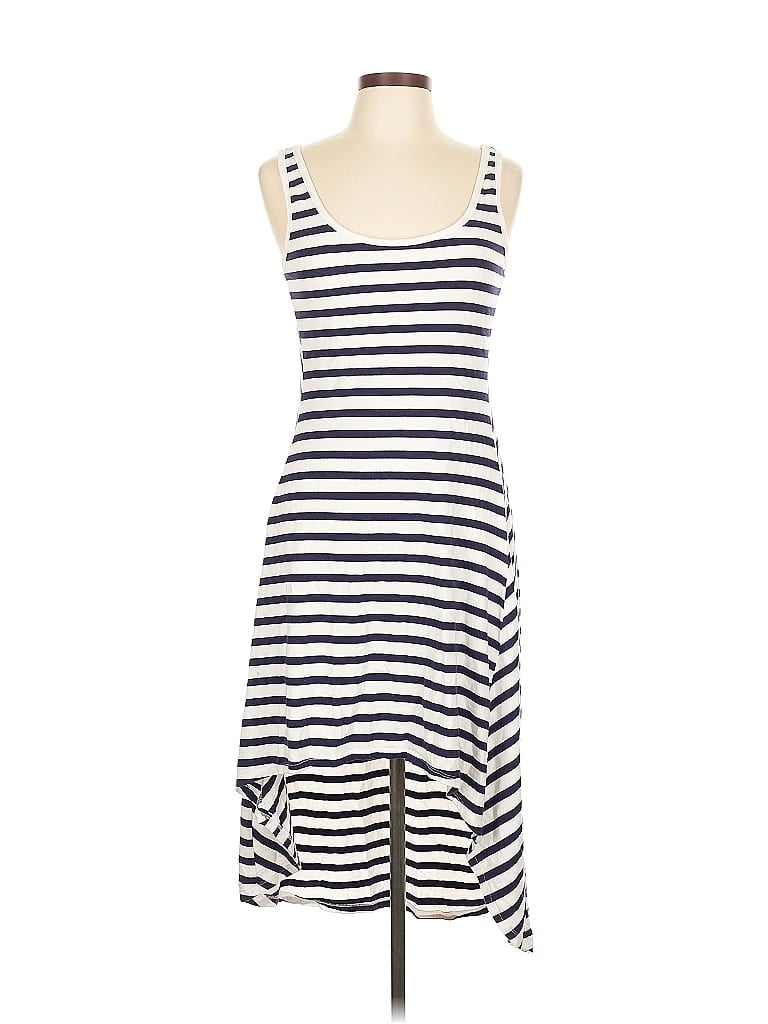 Pre-owned Marc New York Andrew Marc Casual Dress In White