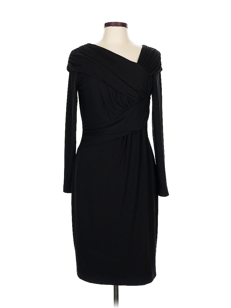 Pre-owned David Meister Cocktail Dress In Black