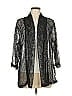 Assorted Brands 100% Polyester Black Kimono Size M - photo 1