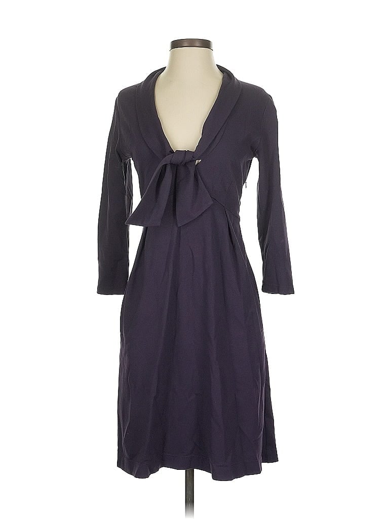 Pre-owned Theory Casual Dress In Purple