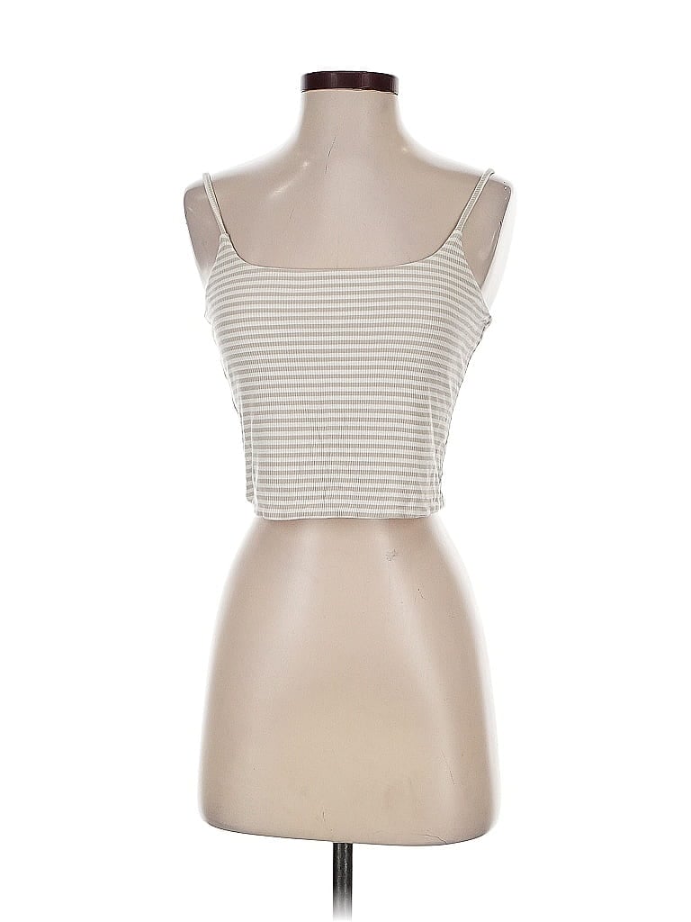 Pre-owned Bp. Tube Top Ivory Strapless Neckline Tops In White