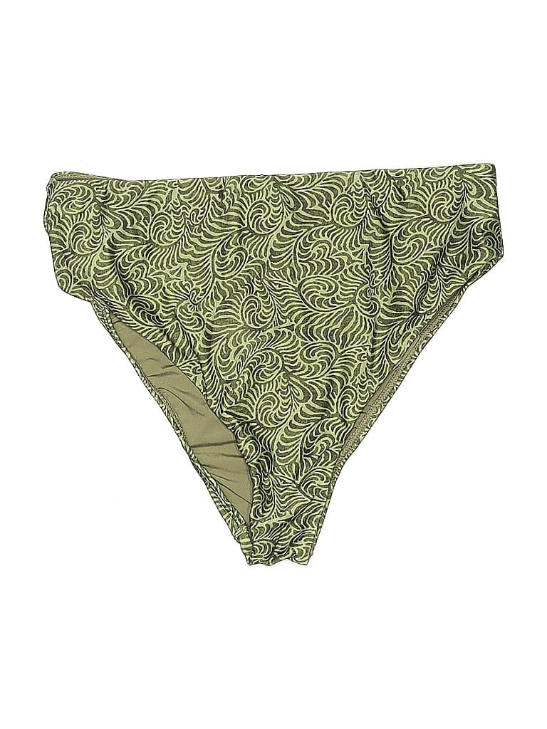 Pre-owned Firenze Swimsuit Bottoms In Green