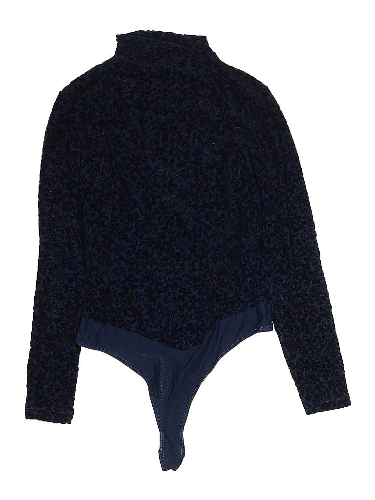 Pre-owned Bergdorf Goodman Bodysuit In Blue