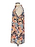 Tyche Orange Sleeveless Blouse Size S - photo 5