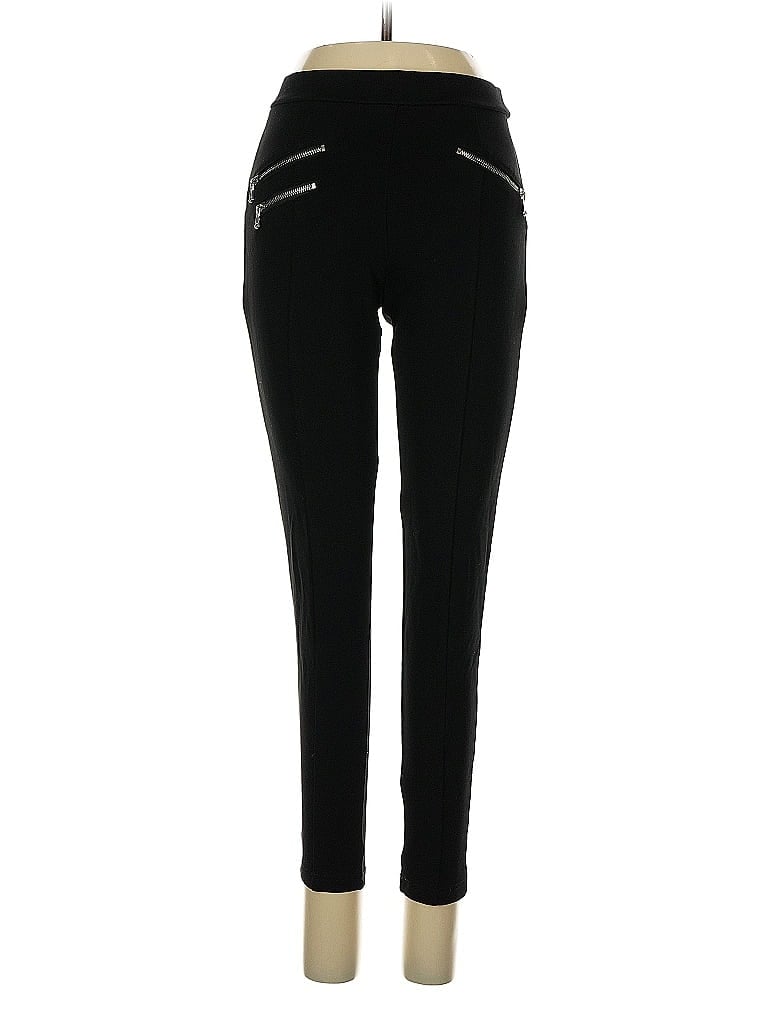 Pre-owned Zara Basic Dress Pants In Black