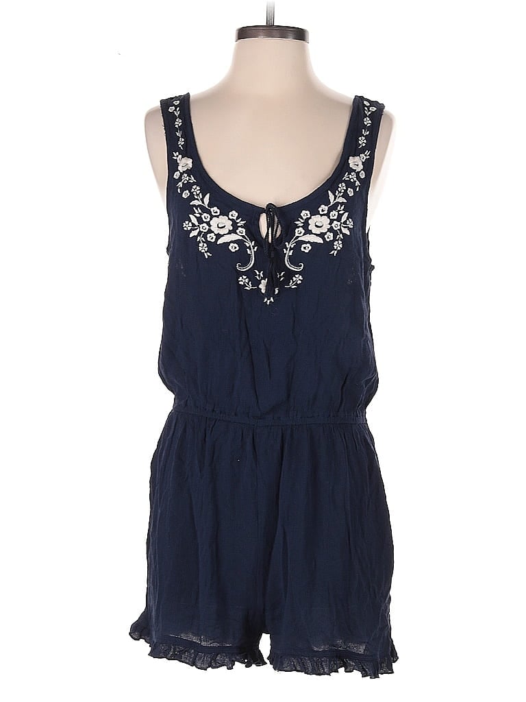 Pre-owned Cape Juby Romper In Blue