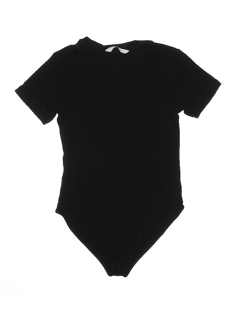 Pre-owned Mangopop Collection Bodysuit In Black