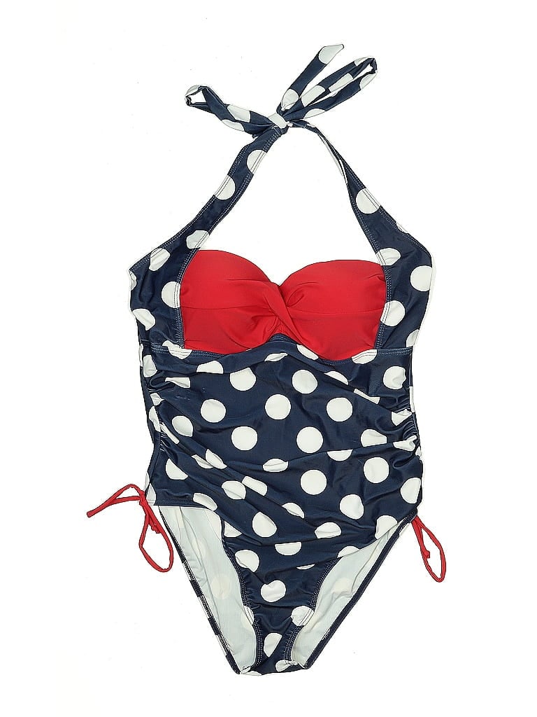 Pre-owned Unbranded One Piece Swimsuit In Blue