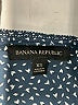 Banana Republic 100% Polyester Polka Dots Blue Short Sleeve Top Size XS - photo 7