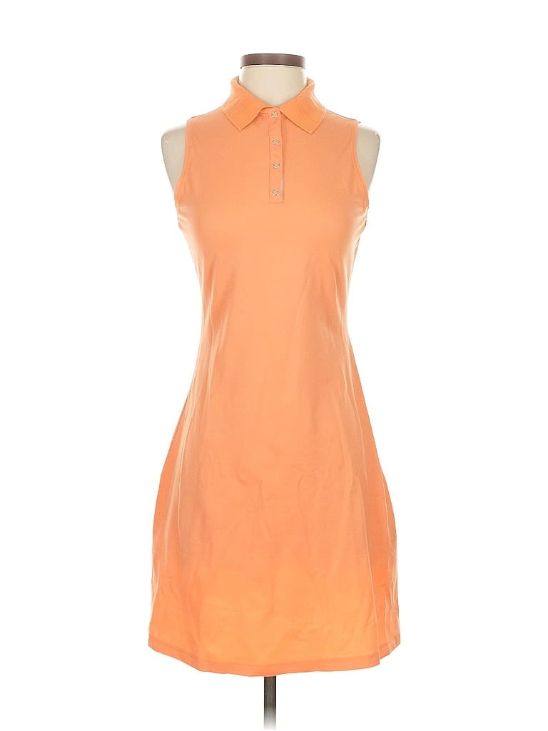 Click to view more detailed imagery on our partner's website Pre-owned Tahari Casual Dress In Orange