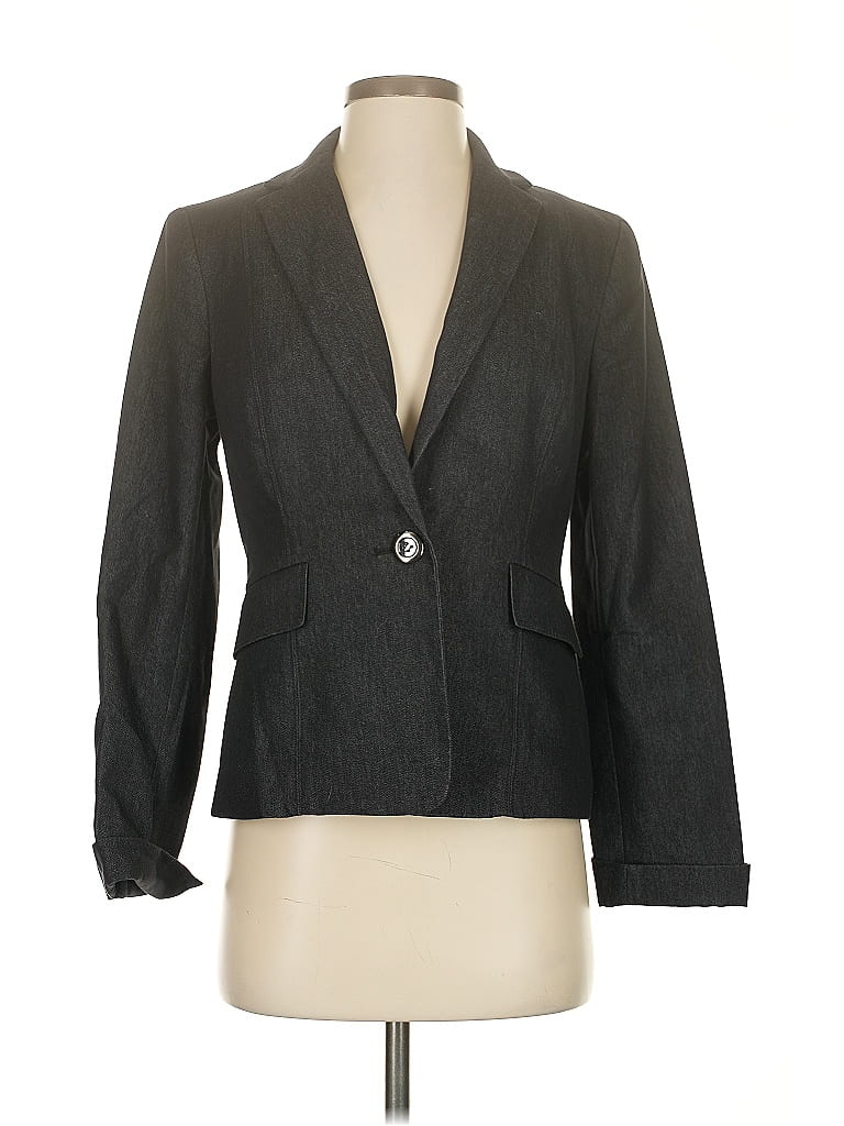Pre-owned Kasper Blazer Jacket In Gray