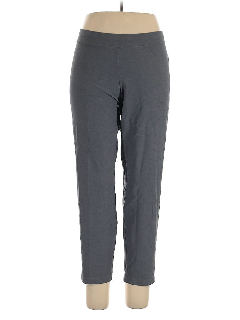 Pre-owned Eileen Fisher Active Pants In Gray