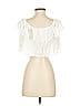 Mi ami 100% Rayon White Sleeveless Blouse Size S - photo 2