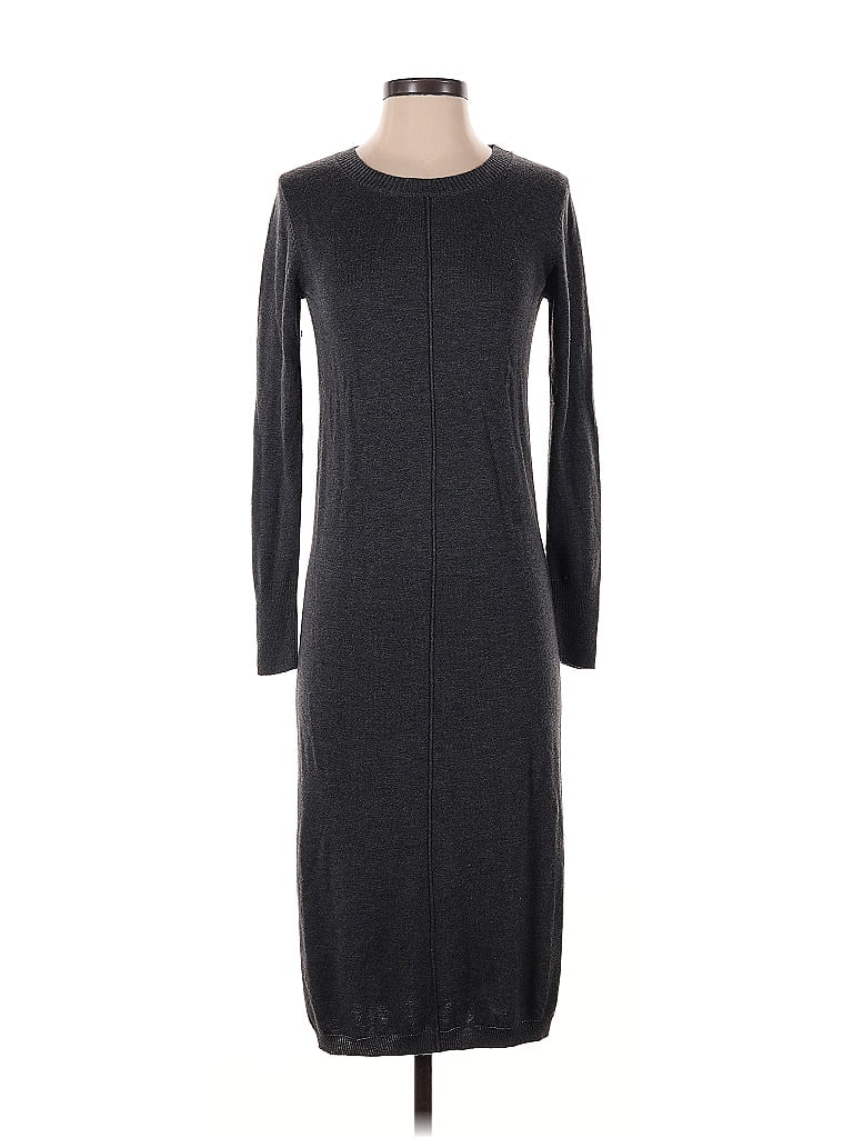 Pre-owned Catherine Catherine Malandrino Casual Dress In Gray