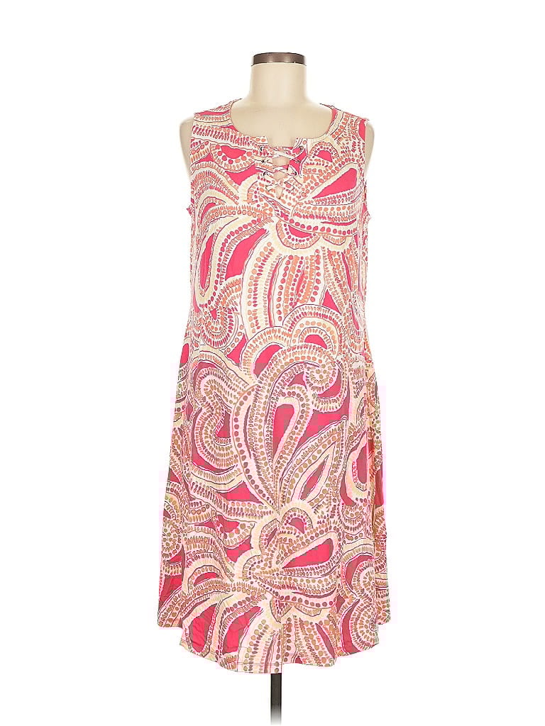 Pre-owned Chico's Cocktail Dress In Pink