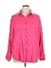 Assorted Brands Pink 3/4 Sleeve Blouse Size XL - photo 1