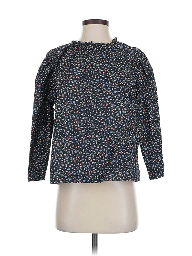 Click to view more detailed imagery on our partner's website Pre-owned Levi's 3/4 Sleeve Blouse In Blue