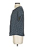 Banana Republic 100% Polyester Polka Dots Blue Short Sleeve Top Size XS - photo 5