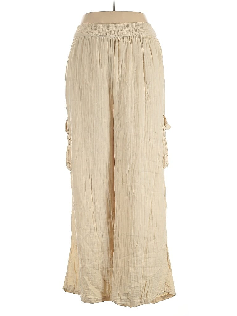 Pre-owned Aerie Casual Pants In White