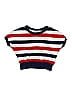 Neiman Marcus Stripes Red Sweater Vest Size 10 - photo 1