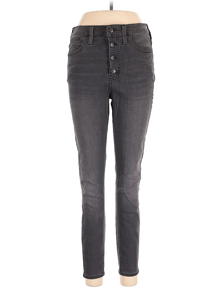 Pre-owned J.crew Factory Store Jeans In Gray