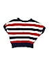 Neiman Marcus Stripes Red Sweater Vest Size 10 - photo 2