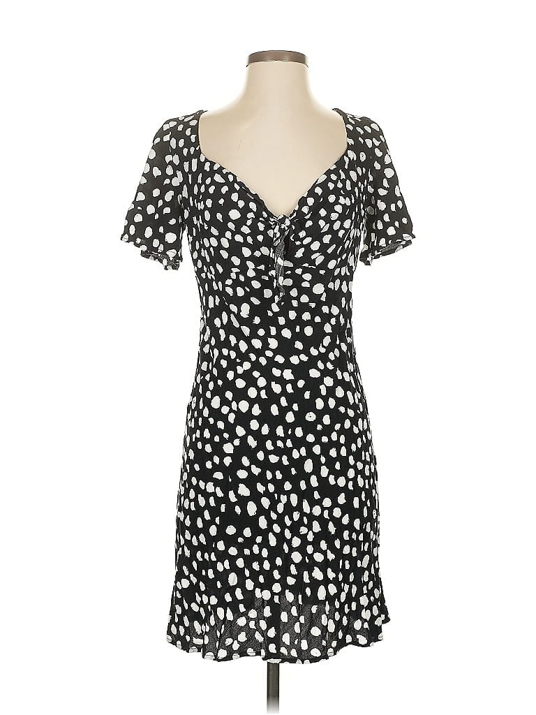 Pre-owned Ann Taylor Loft Short Sleeve T-shirt In Black