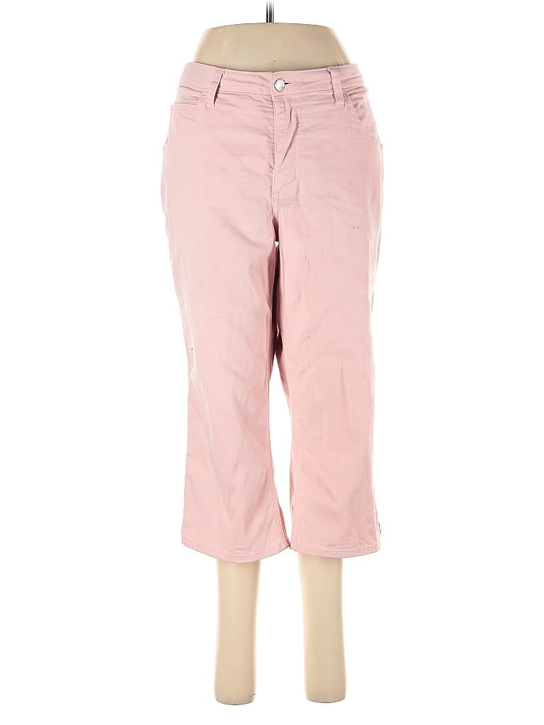 Pre-owned Riders By Lee Casual Pants In Pink