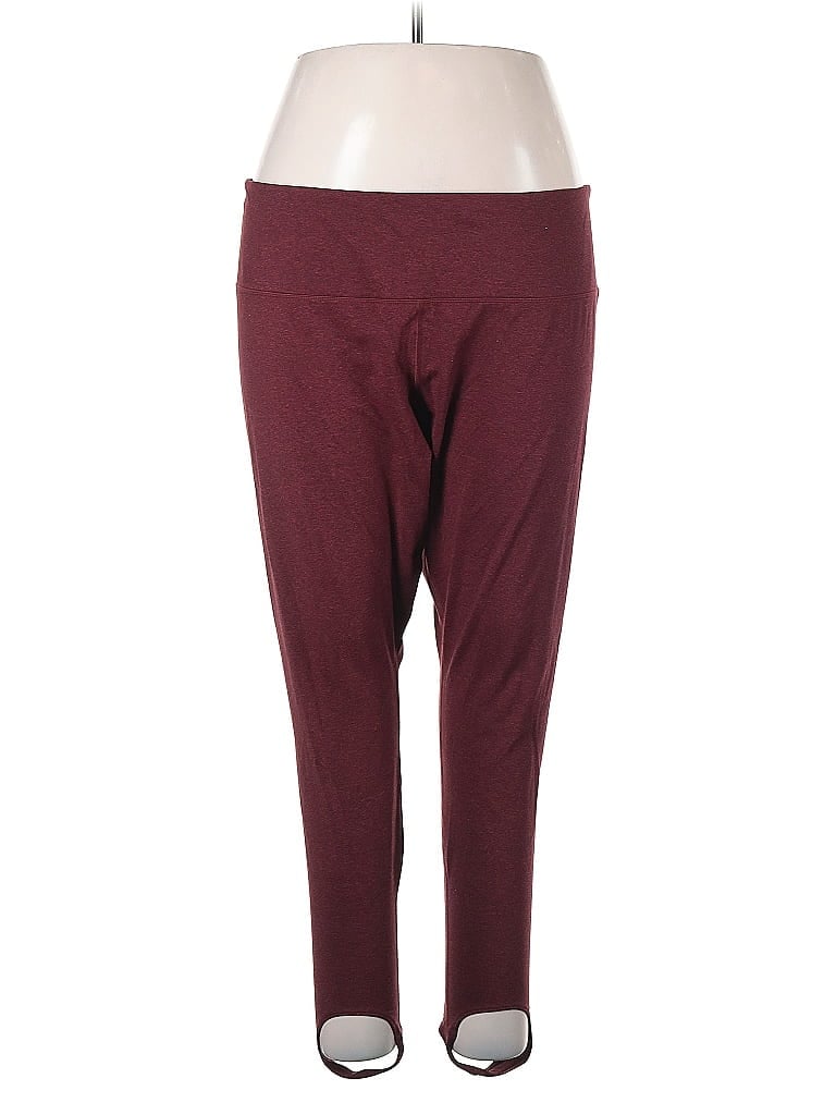 Pre-owned Active By Old Navy Active Pants In Burgundy