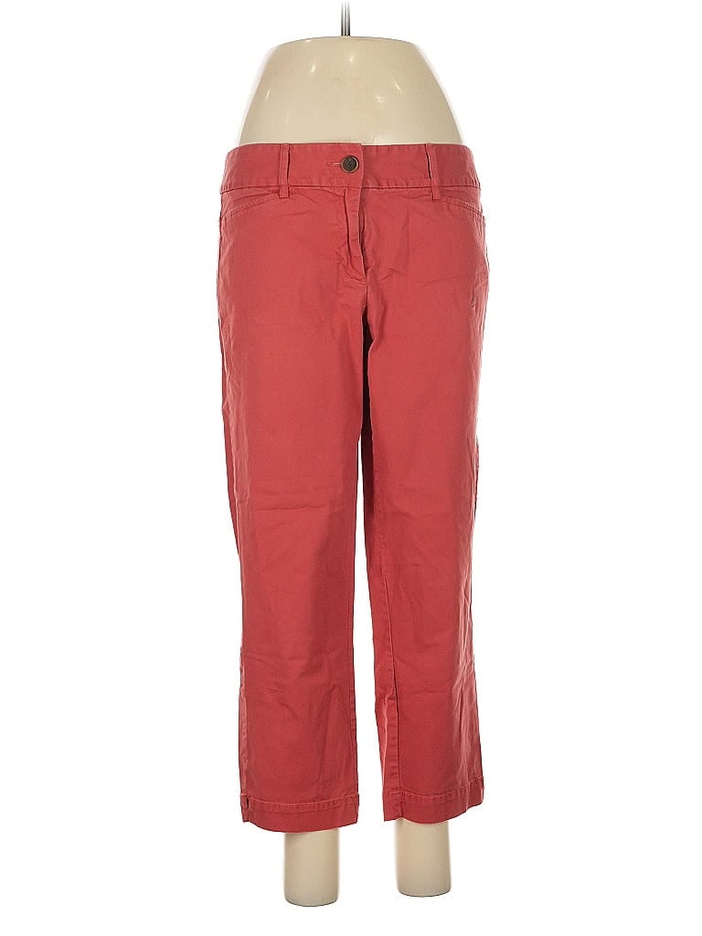 Pre-owned Ann Taylor Loft Casual Pants In Red