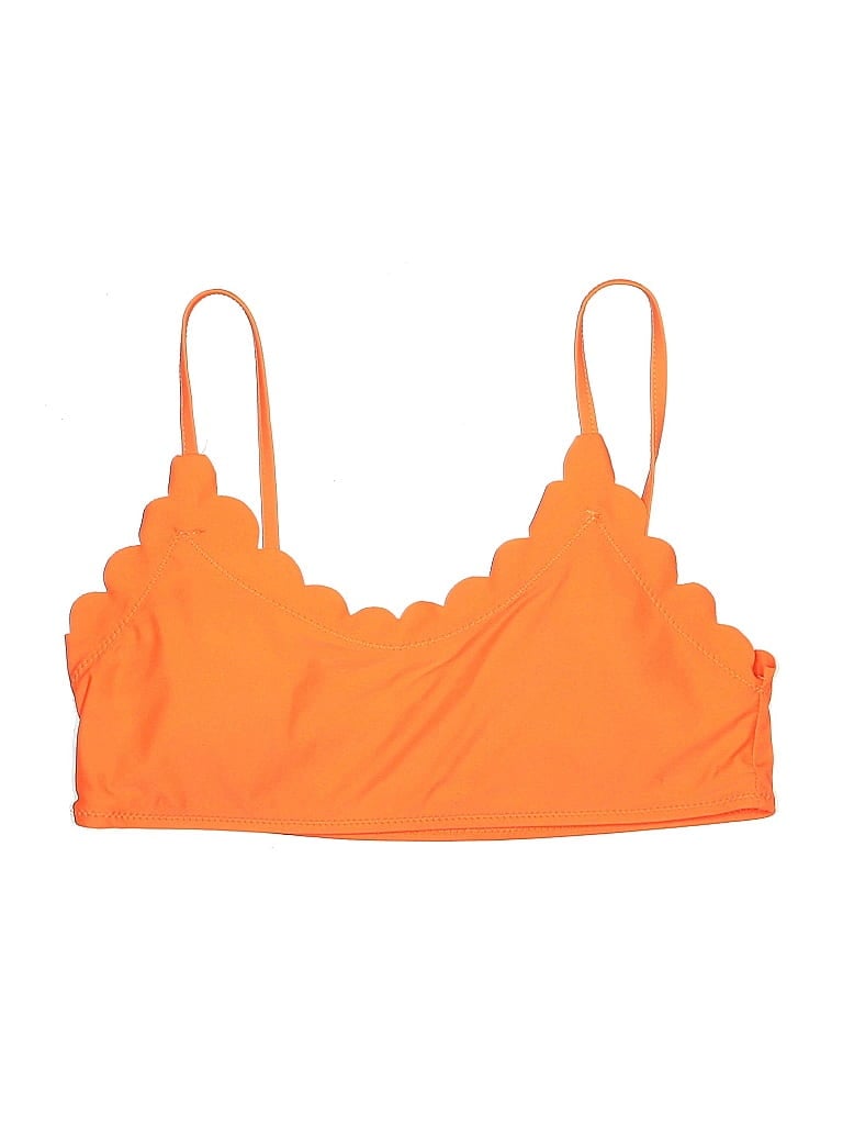 UNBRANDED Pre-owned Swimsuit Top Orange Swimwear