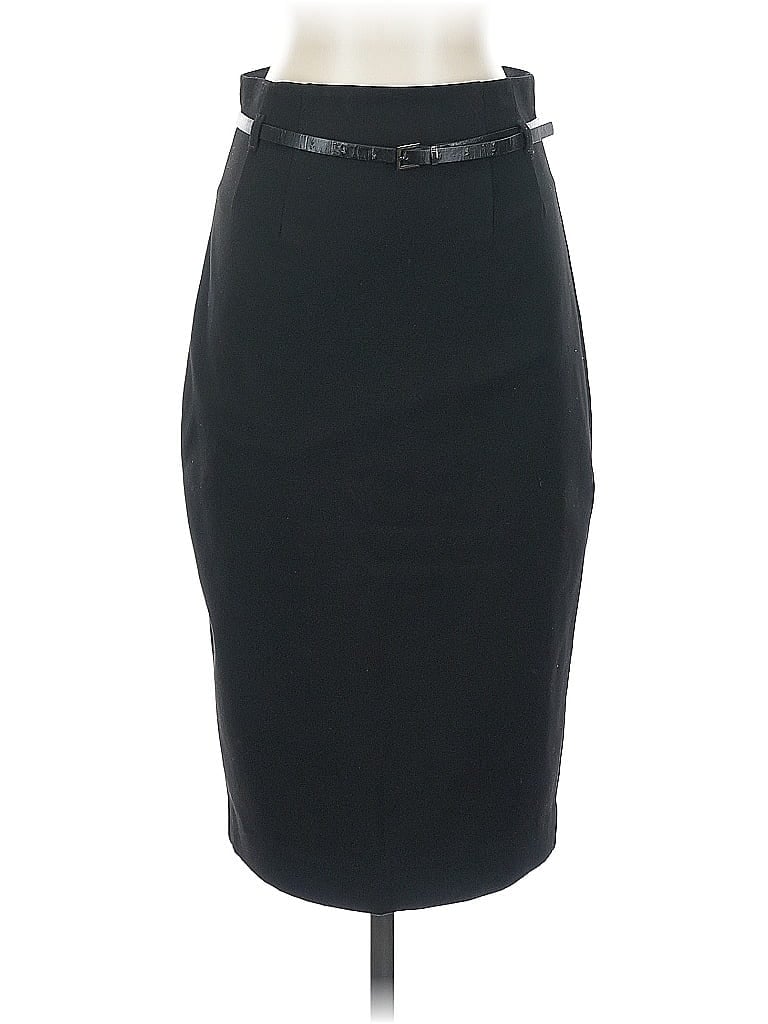 Pre-owned Express Formal Skirt In Black