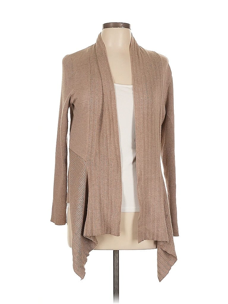 Pre-owned 89th & Madison Cardigan Sweater In Brown