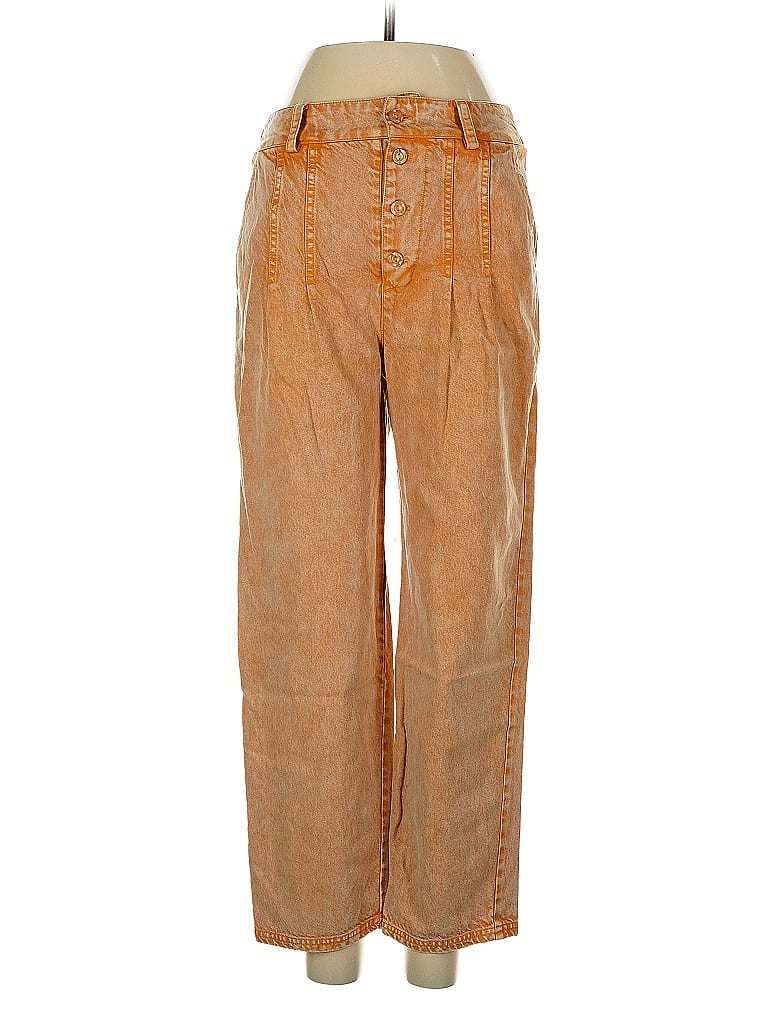 Pre-owned Yfb Casual Pants In Orange