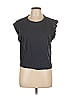 Six/Fifty Gray Short Sleeve Top Size L - photo 1