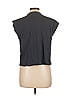 Six/Fifty Gray Short Sleeve Top Size L - photo 2