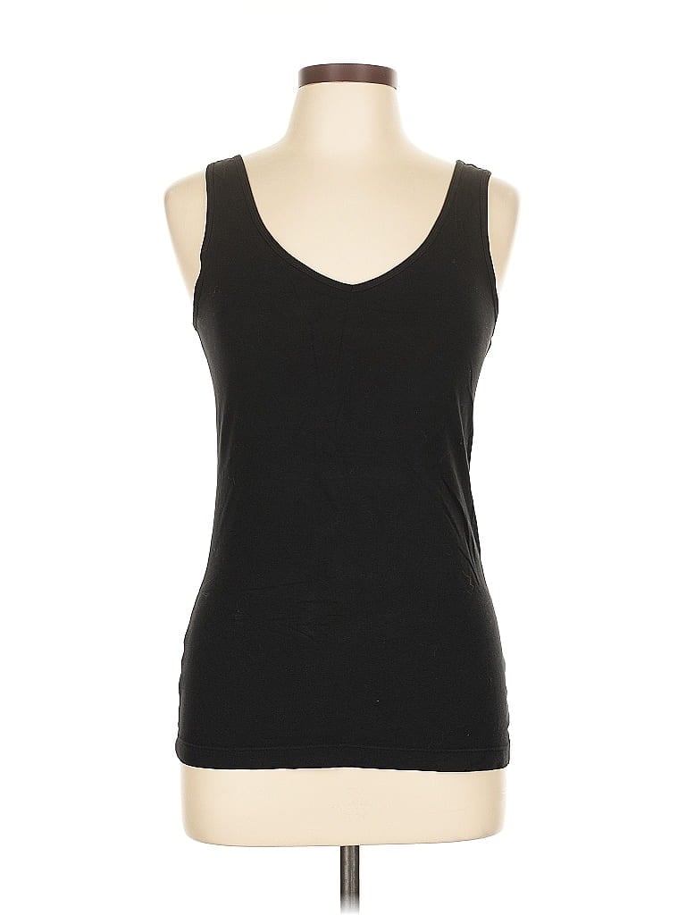Pre-owned Felina Tank Top Black Strapless Neckline Tops