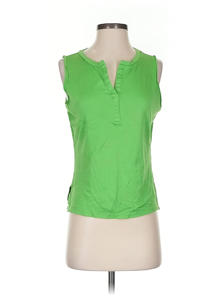Pre-owned Talbots Sleeveless T-shirt In Green