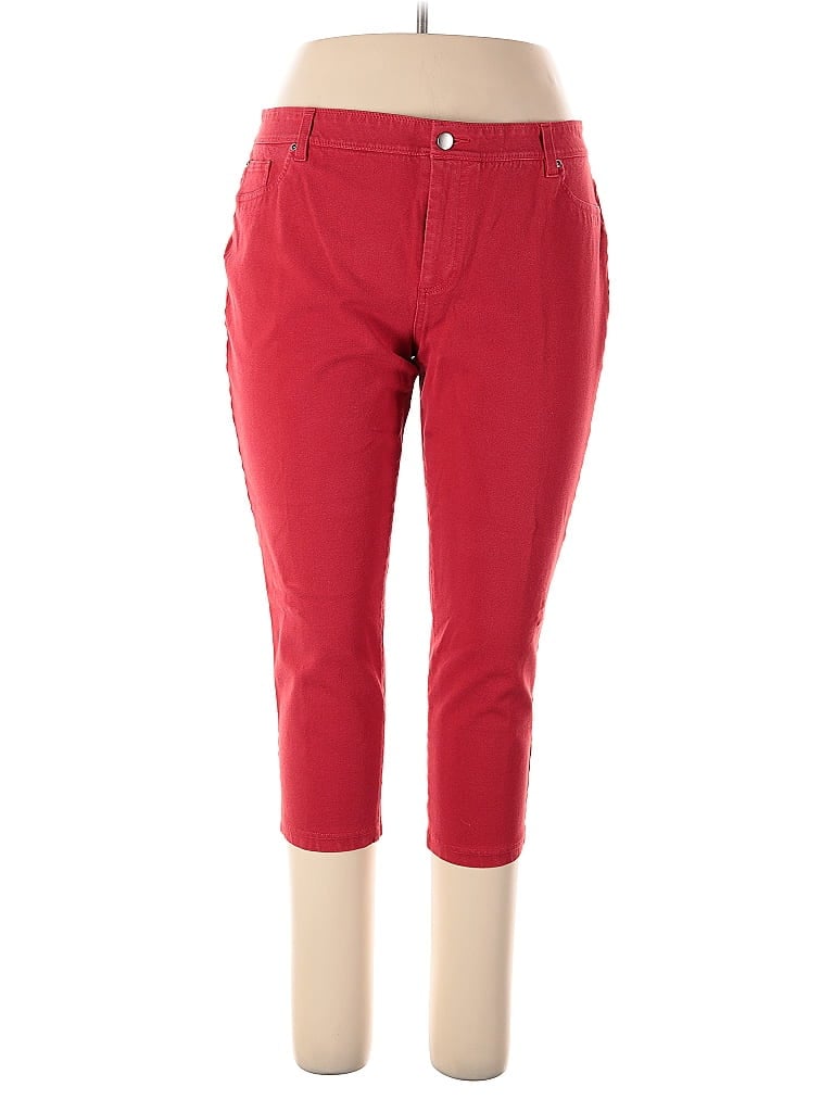 Pre-owned Chico's Casual Pants In Red