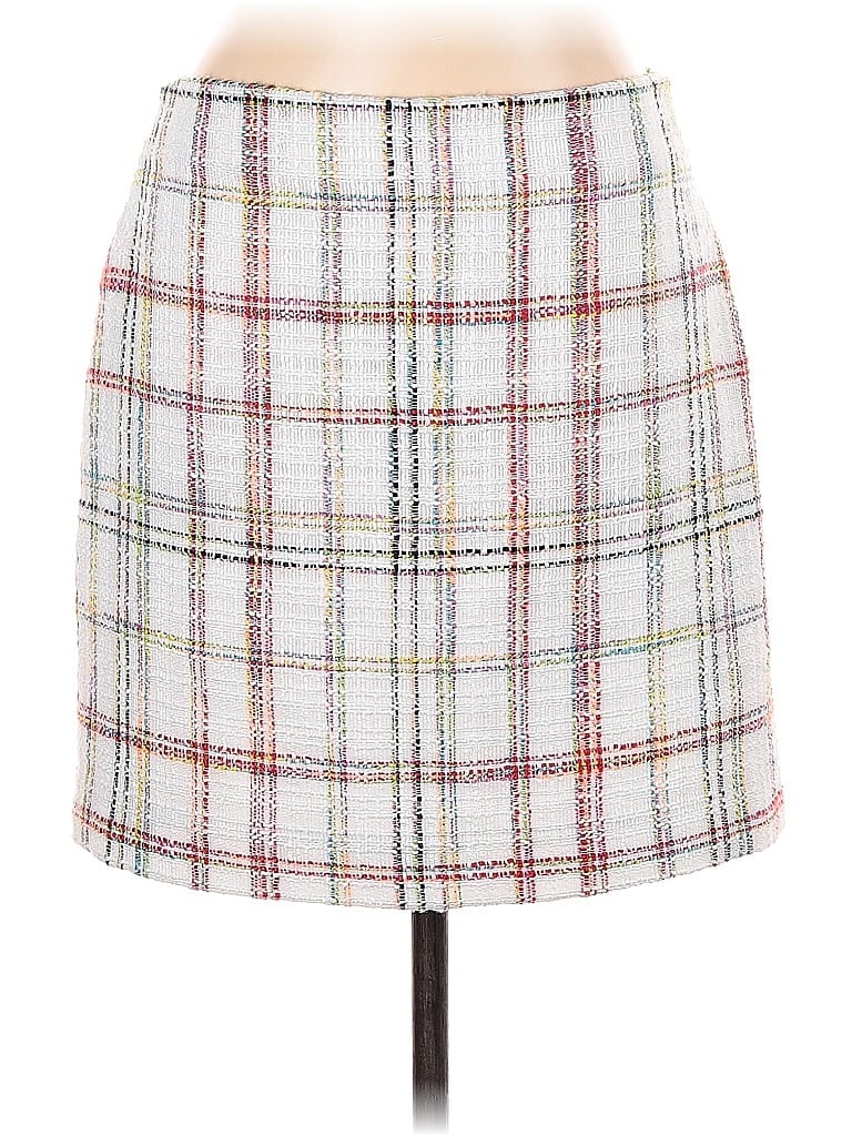 Pre-owned Riley & Rae Casual Skirt In White