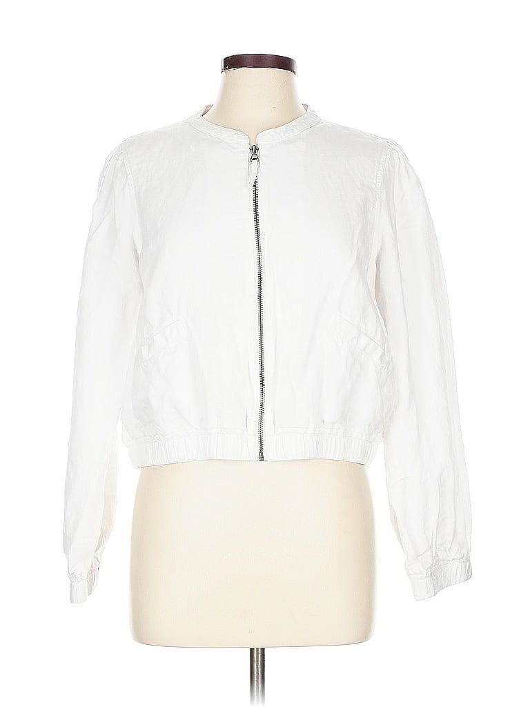 Pre-owned J By Joie Jacket In White
