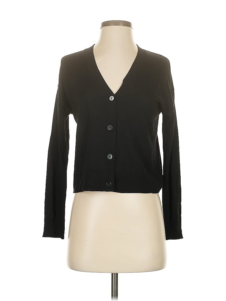 Pre-owned Mng Cardigan Sweater In Black